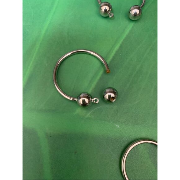 Key Rings Stainless Steel #crafts #horseshoe key rings #round key rings - Picture 2 of 4